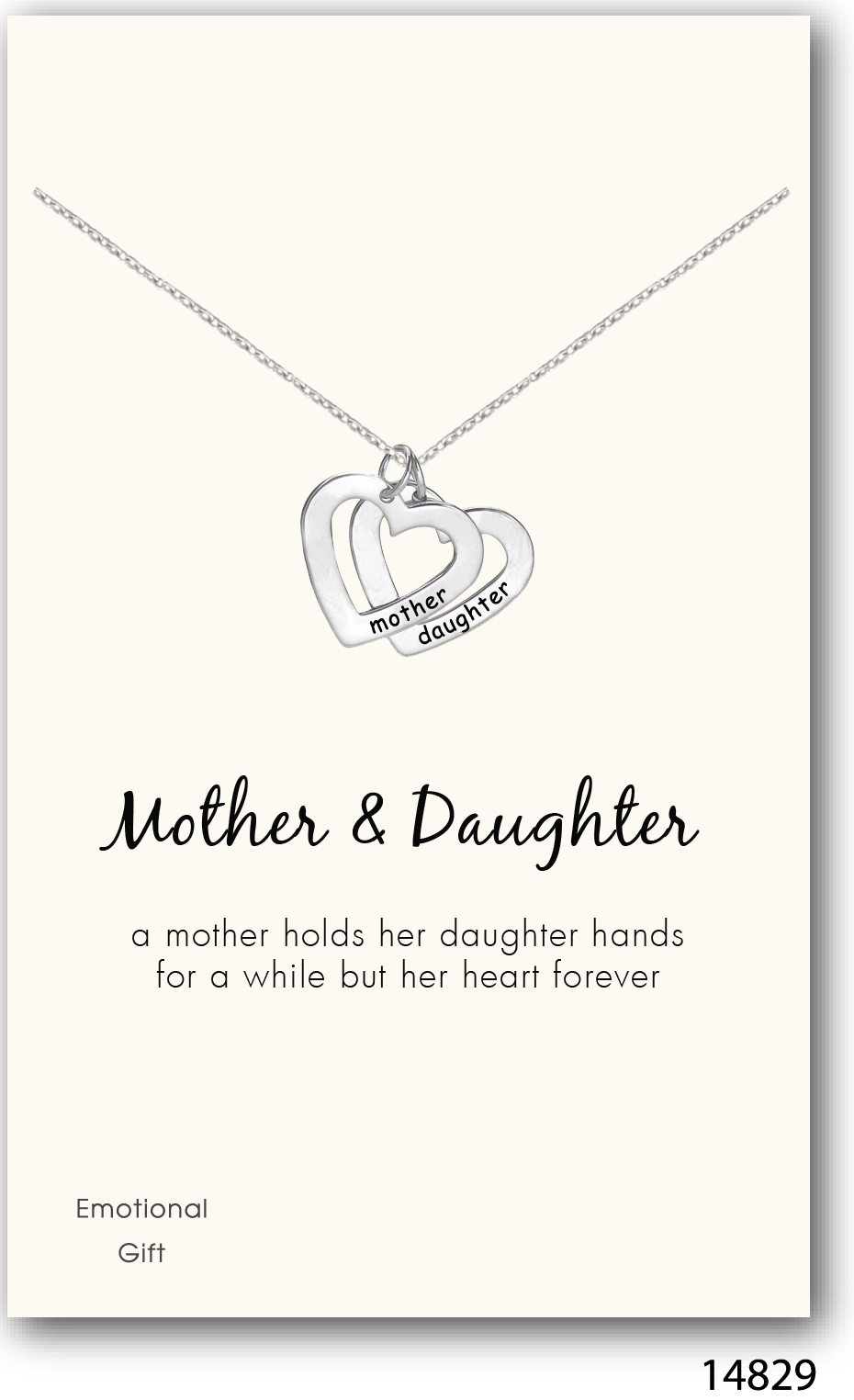 Mother&Daughter silver pendant
